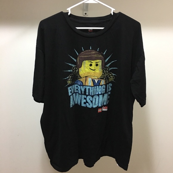 Lego Tops - Lego Everything Is Awesome Shirt Size 2X